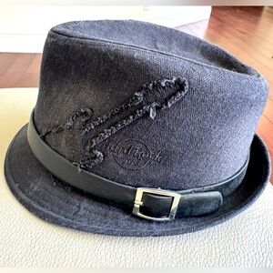 Hard Rock Black Cotton-Blend Hat
